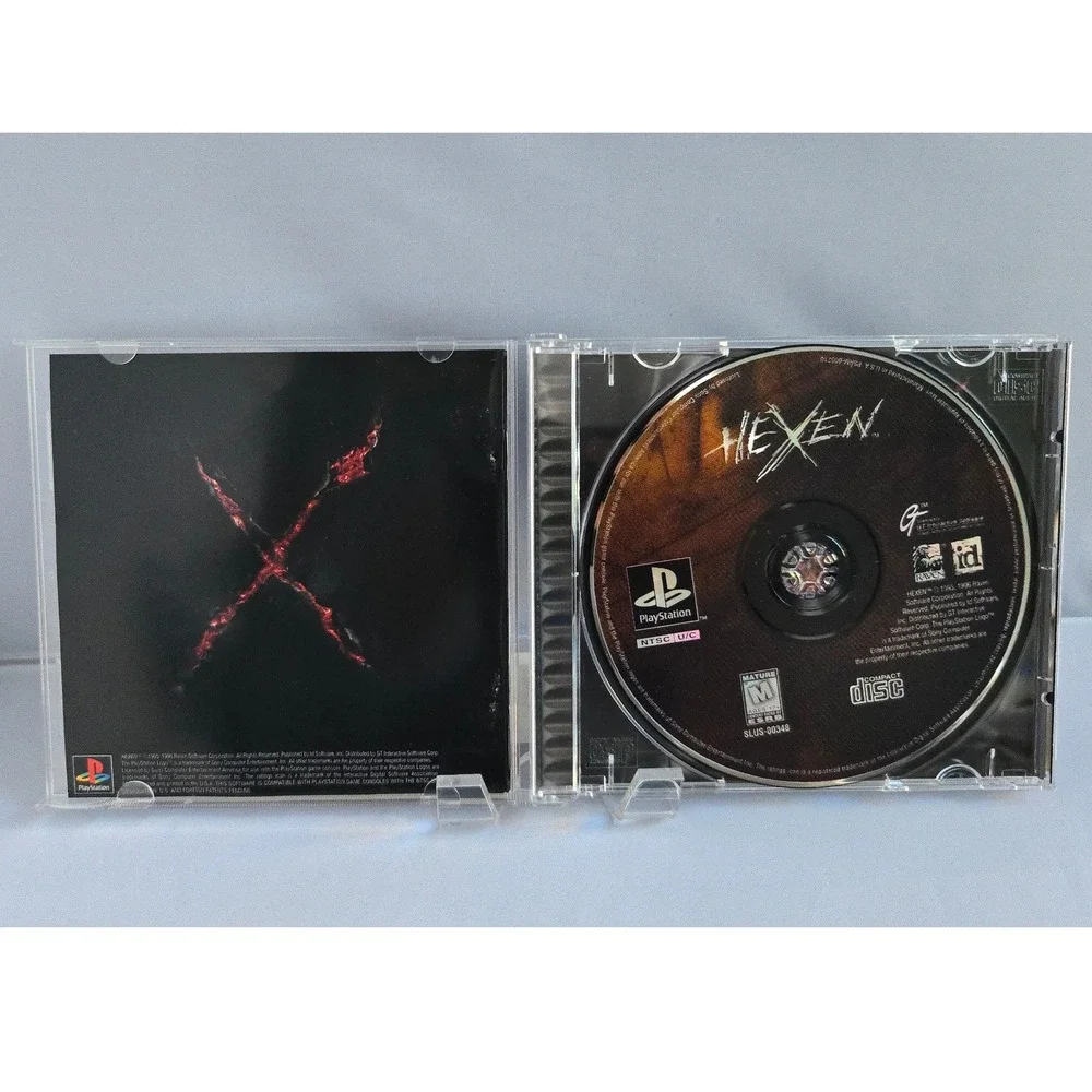Hexen - Sony PlayStation‎ 1 - Complete CIB W/ Manual - Authentic Clean & Tested